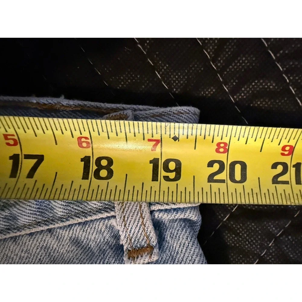 Levi's 540 Relaxed Fit Jeans Mens 42x30 Light Wash Brown Tab Vintage USA Made